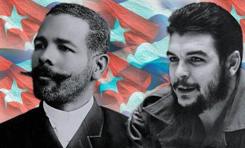 El abrazo eterno entre el Titán y el Guerrillero Heroico