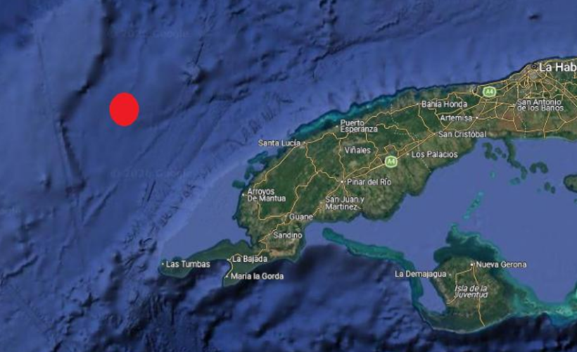 Reportan sismos en occidente de Cuba y en Yucatán