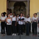 Retreta en el centro de Matanzas por el 26 de Julio
