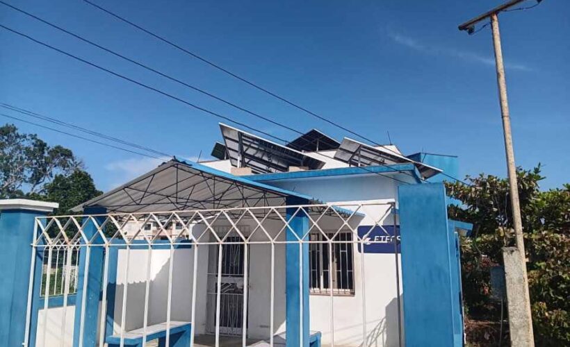 Cambio de matriz energética en puntos de Etecsa benefician a pobladores. Foto: Beatriz Mendoza