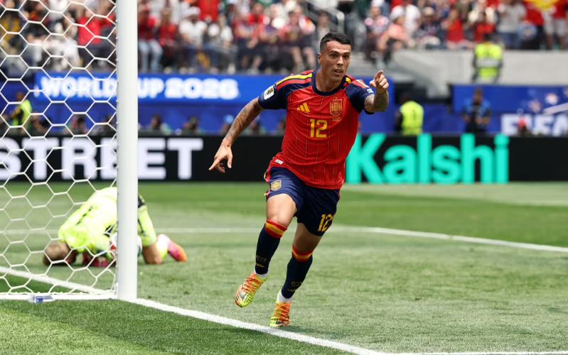 España supera con autoridad a Austria y avanza a los octavos de final de la Copa Mundial de Fútbol 2026. Foto: tomada de fifa.com