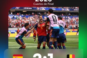España derrota a Bélgica y clasifica a las semifinales de la Copa del Mundo