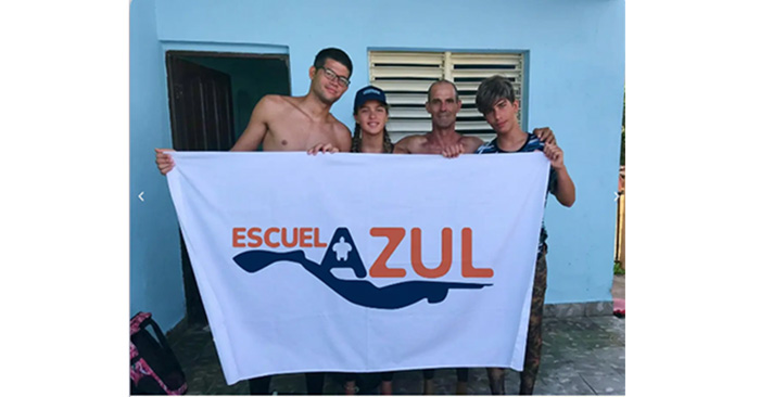 Con Escuela Azul, experiencia de seguridad acuática y apnea