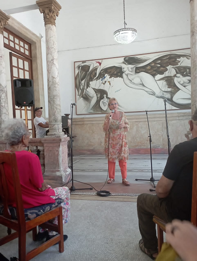 Un canto para Fidel en Matanzas. Foto: Beatriz Mendoza Triana