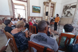 Un canto para Fidel en Matanzas. Foto: Beatriz Mendoza Triana