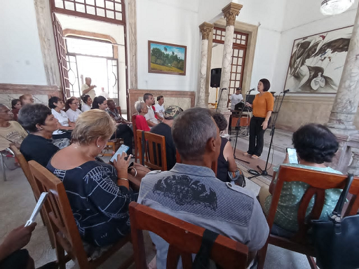 Un canto para Fidel en Matanzas. Foto: Beatriz Mendoza Triana