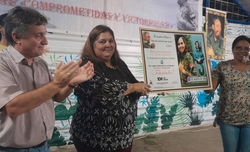 El Fidel que vive en mí, lema abrazado por mujeres en Matanzas. Foto: tomada del perfil de Facebook de Flavia de los Angeles Contreras Vega