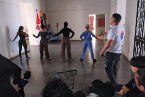 ACFC en Matanzas realiza taller de poses de culturismo 