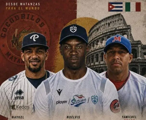 Lanzadores matanceros toman pulso al béisbol italiano
