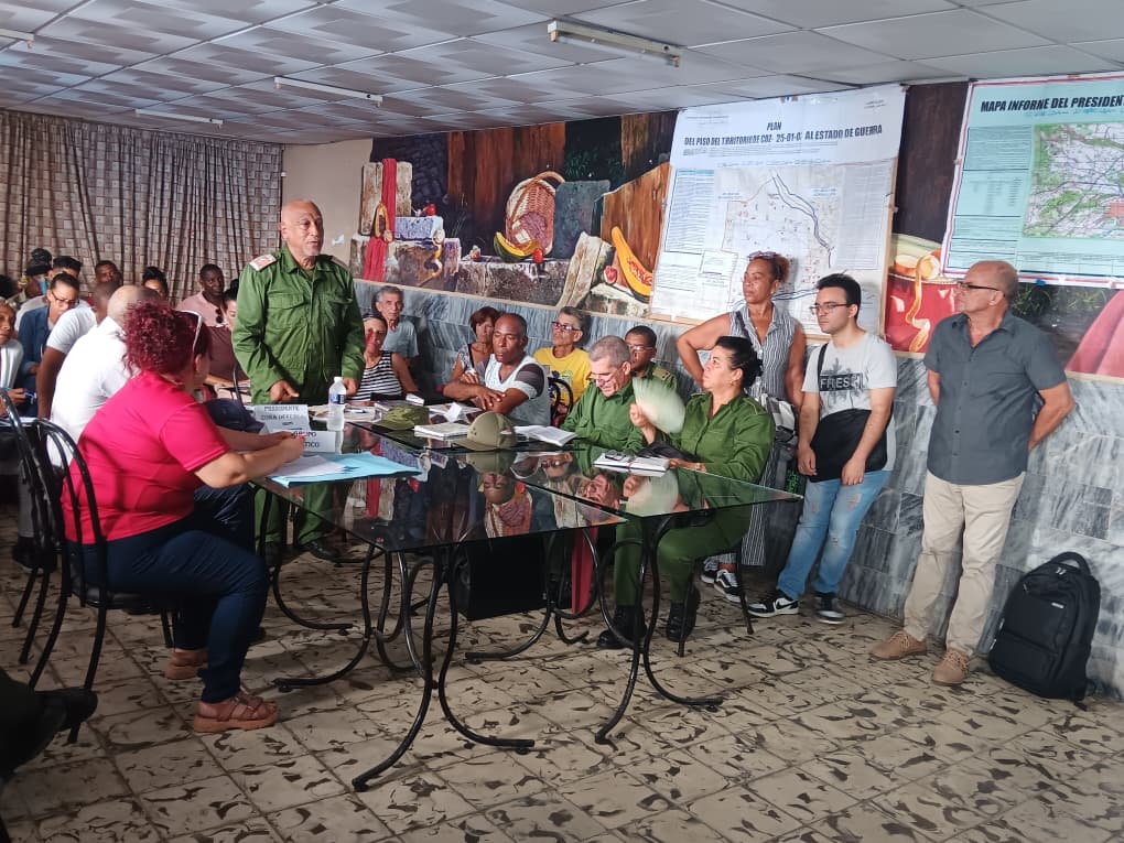 Chequea Consejo de Defensa la preparación popular