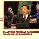El arte de predicar paz mientras se afilan las bayonetas