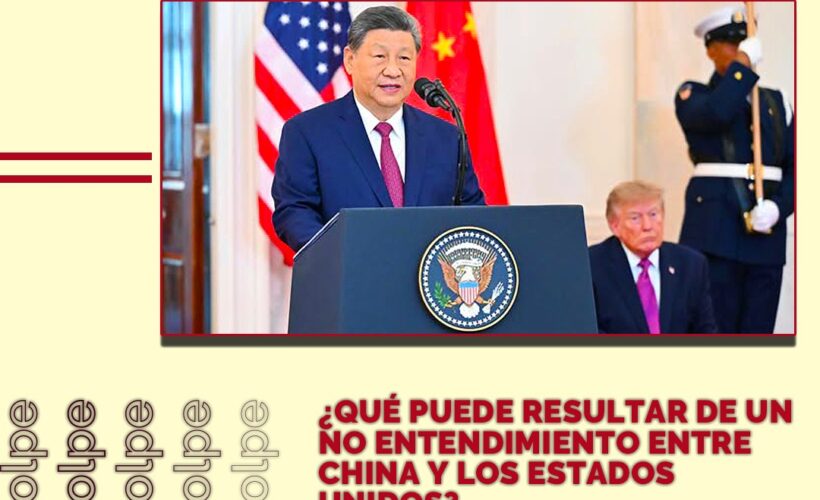 ¿Qué puede resultar de un no entendimiento entre China y los Estados Unidos?