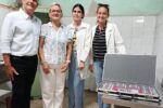 Policlínico de Matanzas recibe juego de lentes de prueba oftalmológica donado por iglesias de Alemania y Canadá