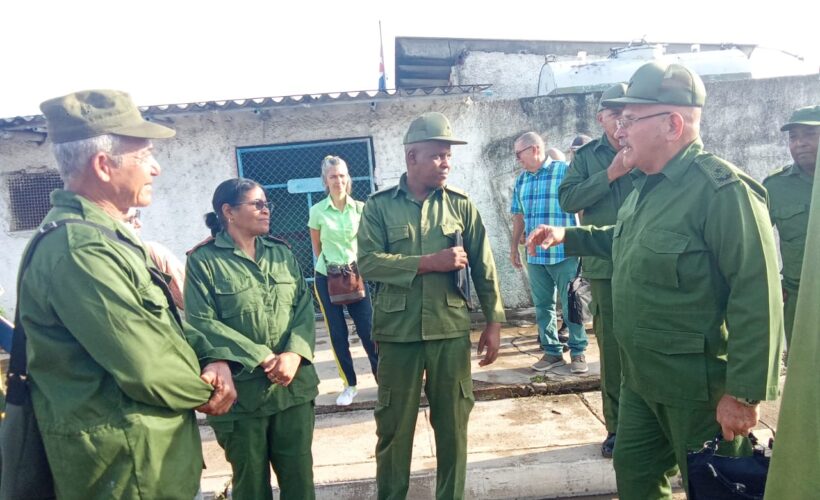 Preparación y respuesta marcan jornada de Defensa Territorial en Unión de Reyes
