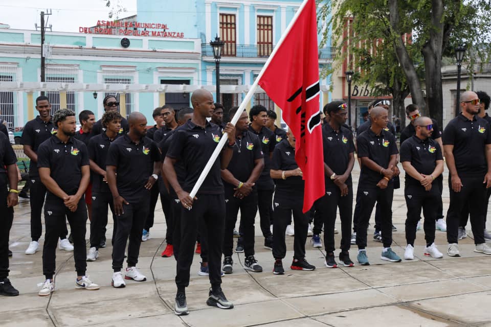 Abanderamiento de equipo Matanzas para la 65 Serie Nacional de Béisbol