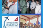 Fidel presente en el 37 aniversario del aeropuerto Juan Gualberto Gómez