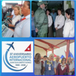 Fidel presente en el 37 aniversario del aeropuerto Juan Gualberto Gómez