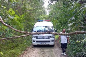 SIUM de Ciénaga de Zapata vence obstáculos para salvar una vida en Santo Tomás