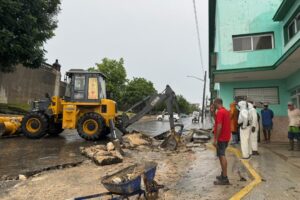 Fuertes lluvias ocasionan daños en Matanzas