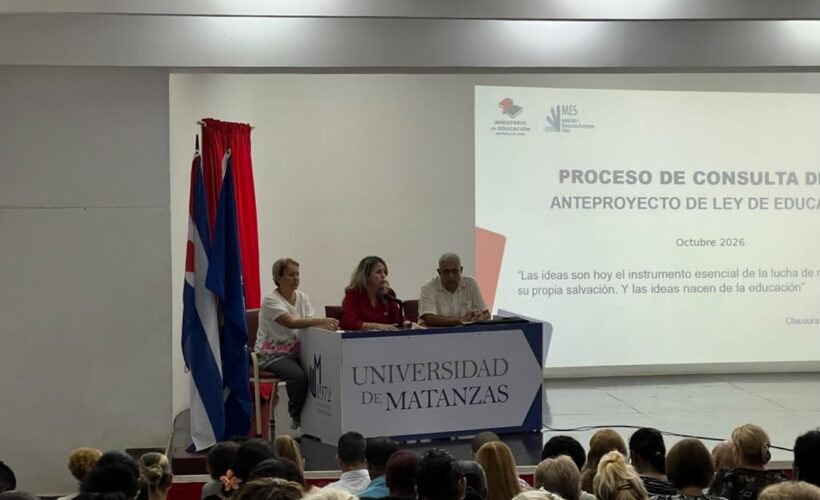 Discuten en Matanzas anteproyecto de Ley de Educación.