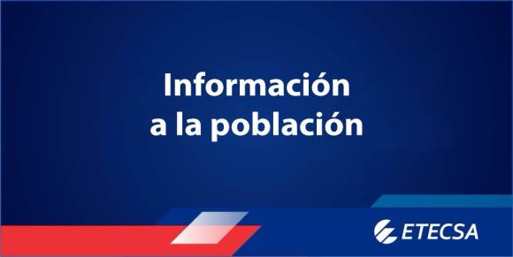 ETECSA restablece los servicios afectados el pasado 5 de octubre